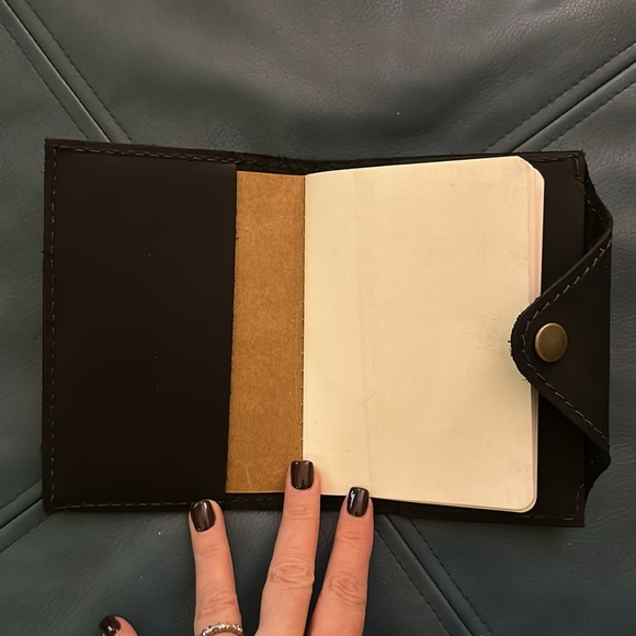 Portland Leather Goods small black journal - Picture 3 of 4